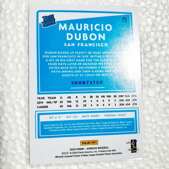 San Francisco Giants 6 Card Lot - BSBL [24_1] - Picture 14 of 14